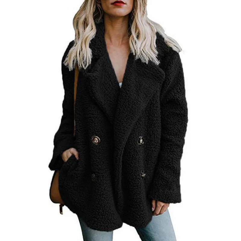 Casual Solid Long Parka