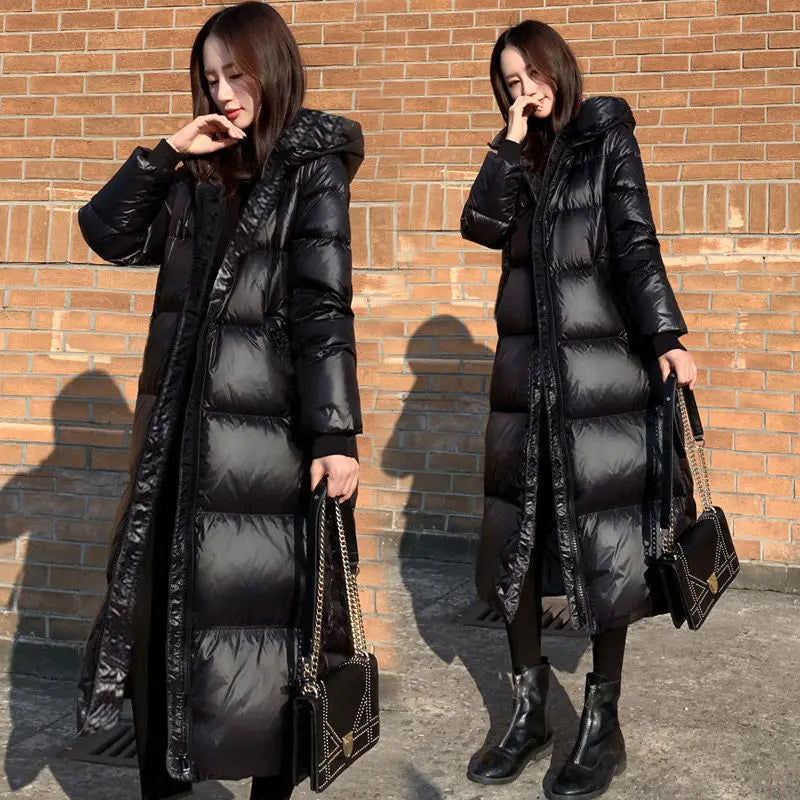 Casual Black Parka