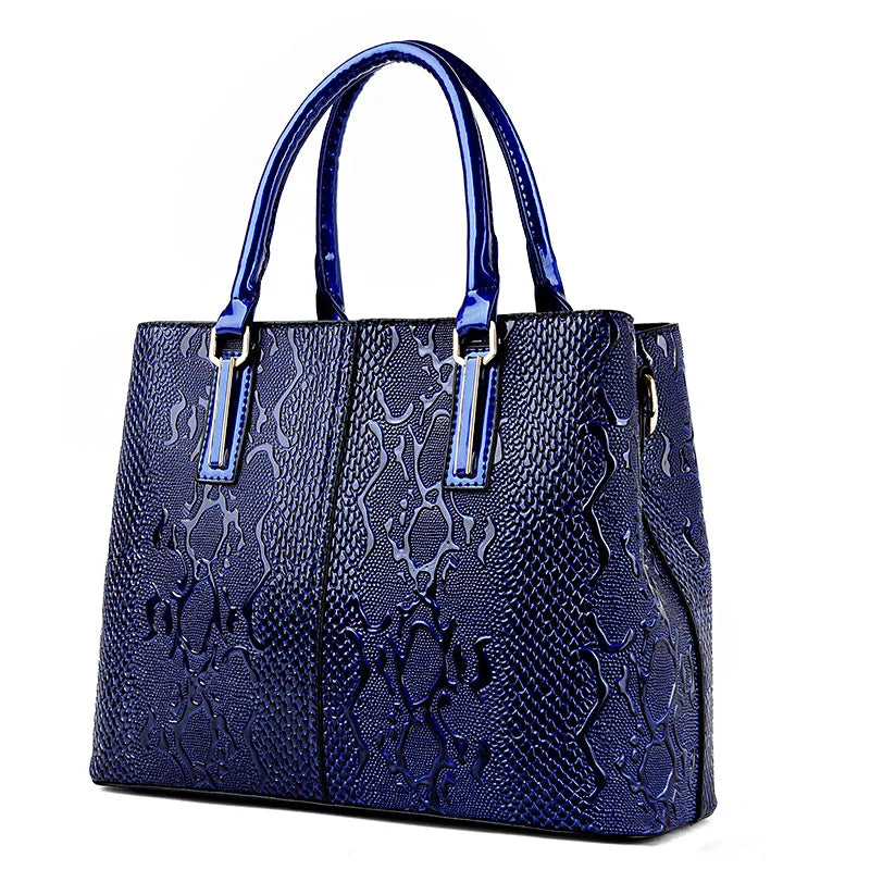 Luxury Patent Leather Handbag