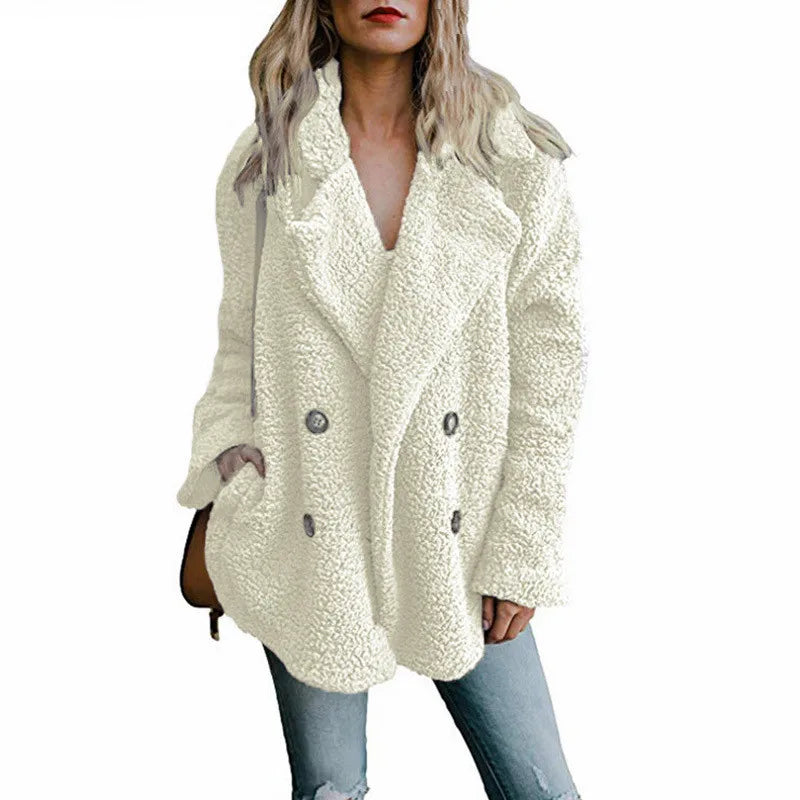 Casual Solid Long Parka