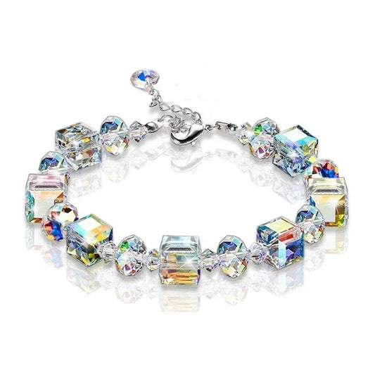 Cube Crystal Bracelet