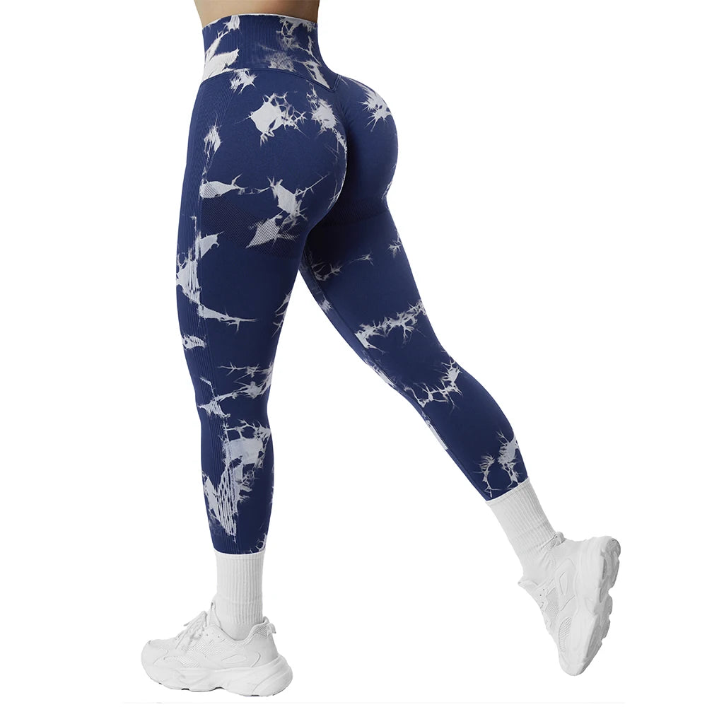 Seamless Tie Dye Leggings