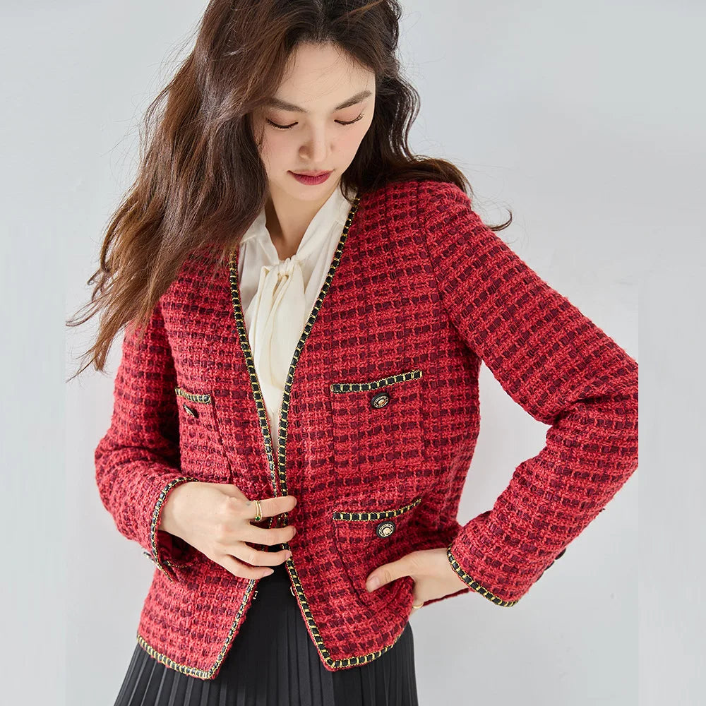 Elegant Tweed Coat