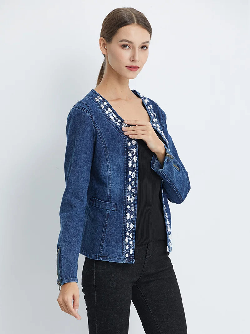 Chic Elegant Denim Jacket