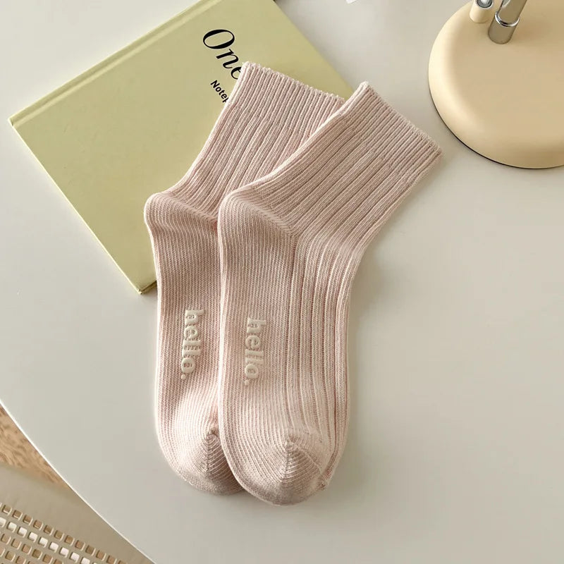 Spring Summer Cotton Socks