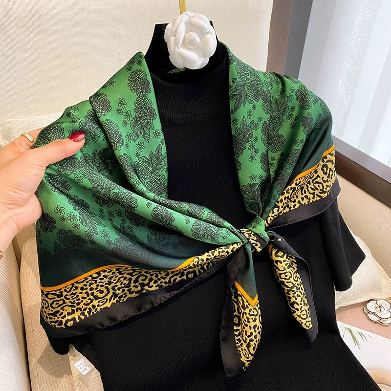 90*90cm Square Silk Scarf