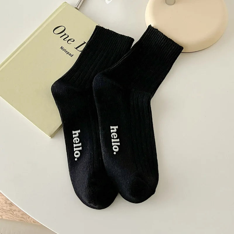 Spring Summer Cotton Socks