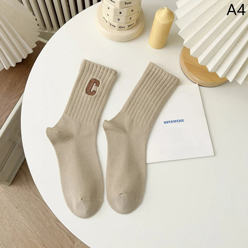 College Style Fashion Socks