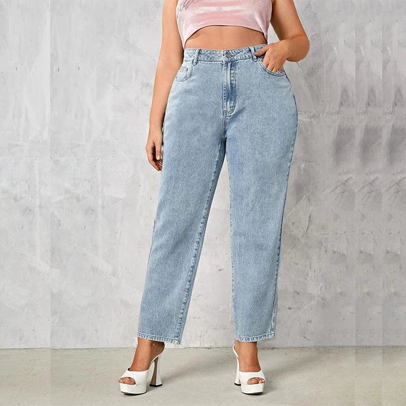 Stretchy and Loose Jeans