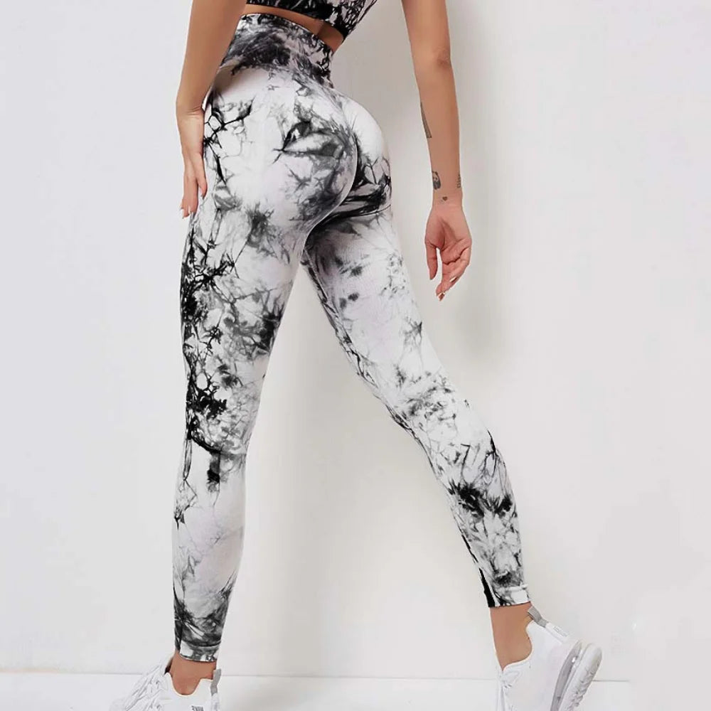 Seamless Tie Dye Leggings