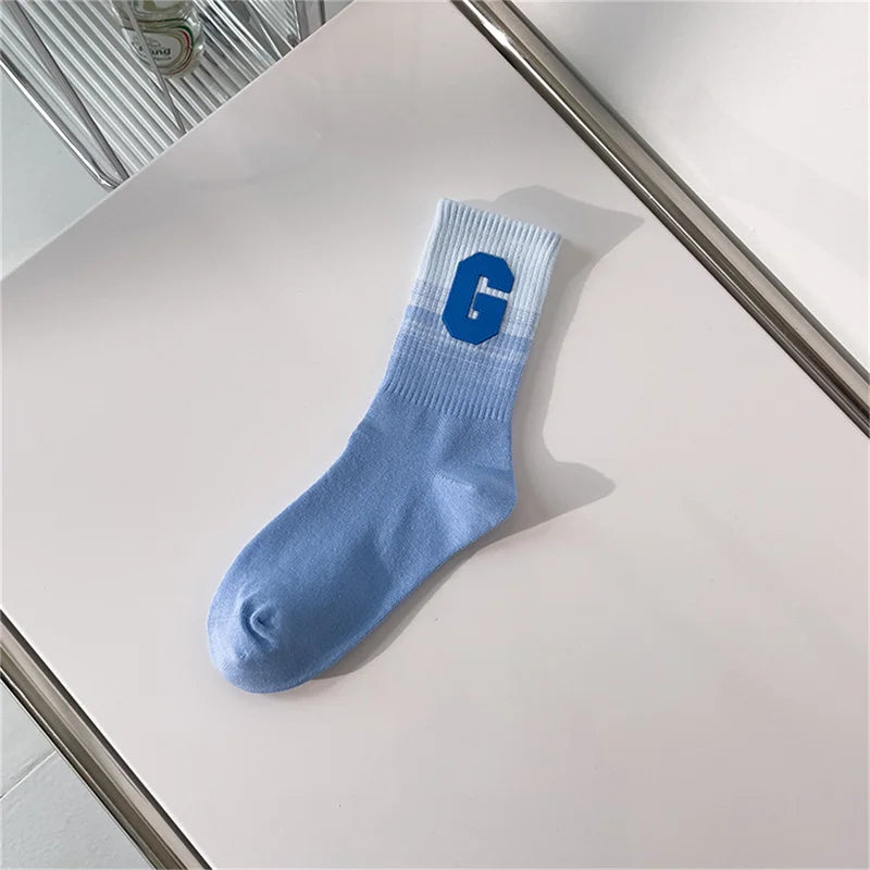 College Style Fashion Socks