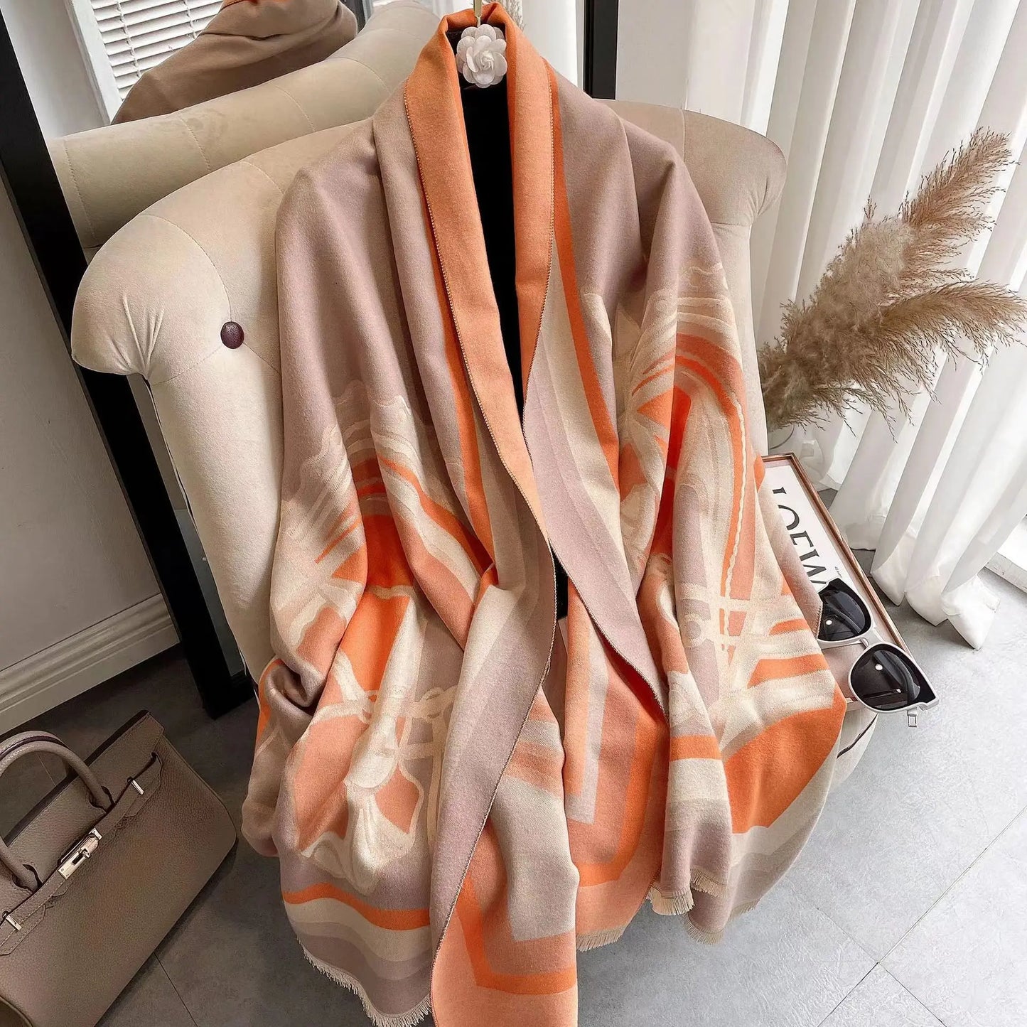 Luxury Winter Cashmere Scarf