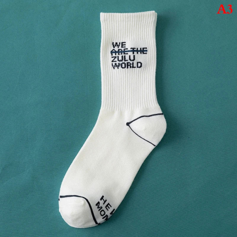 College Style Fashion Socks