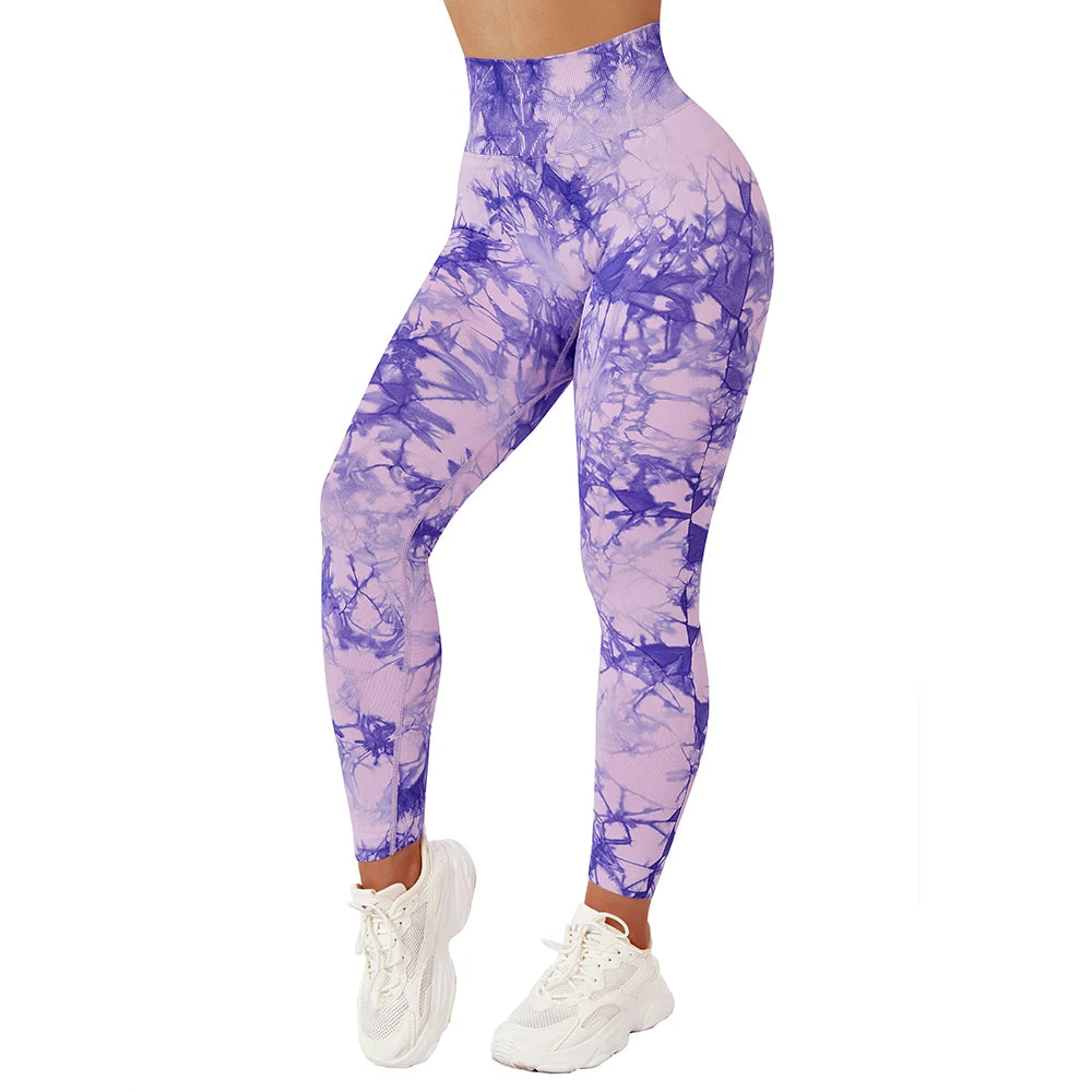 Seamless Tie Dye Leggings